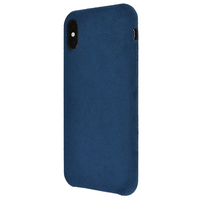 パワーサポート iPhone X用 Ultrasuede Air Jacket Blue PGK-81