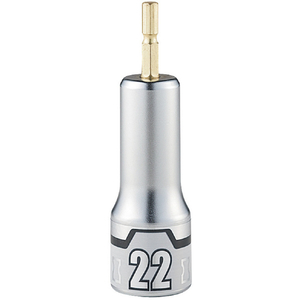 ＫＴＣ（ＴＮ） インパクトドライバ用ソケットビット 難攻不落 ２２ｍｍ KTC　インパクトドライバ用ソケットビット　難攻不落 BZP63-22-イメージ1