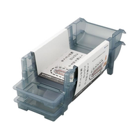 イノマタ化学 転がる乳酸菌ドリンクストッカー 2段 クリアグレー FC989SY