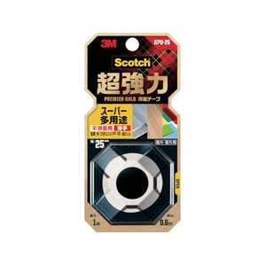 3M スコッチ 超強力両面テープ プレミアゴールド スーパー多用途 FC312ZN-4390750-イメージ1
