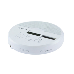 東芝 ポータブルCDプレーヤー AUREX ホワイト AX-CP50(W)-イメージ1