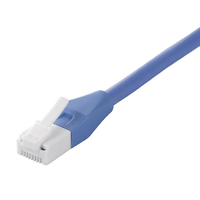 バッファロー ツメ折れないCat6A LANケーブルストレートタイプ(0．2m) ブルー BSLS6ANU02BL