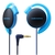 オーディオテクニカ イヤハンガー型ヘッドフォン ブルー ATH-EQ500BL-イメージ1