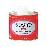 クボタケミックス 塩ビ用接着剤 タフダイン赤 500G VP･VU(グレー色)用透明500高粘度速乾性(粘度1700mPa･S) FC826FF-1948968