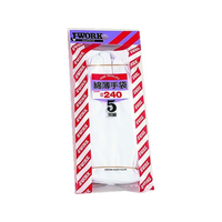 おたふく手袋 薄綿手袋 L 5双組 FCE350Z