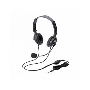 エレコム ヘッドセット(4極両耳折りたたみオーバーヘッド) HS-HP20TBK エレコム ヘッドセット(4極両耳折りたたみオーバーヘッド) HS-HP20TBK