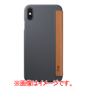 パワーサポート iPhone XS Max用ケース Brown PUC-80-イメージ3