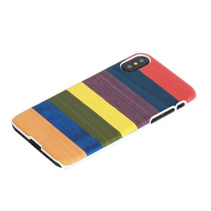 Man & Wood iPhone XS/X用天然木ケース Lollipop I10482I8-イメージ2