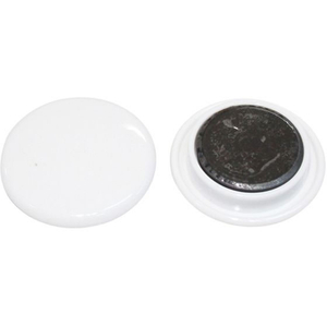 ミツヤ カラーマグネット 40mm 白 10個×3 FC067SJ-BX3-CM40WH-イメージ2