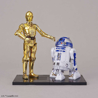 バンダイスピリッツ 1/12 『スター・ウォーズ』 C-3PO & R2-D2 (プラモデル) SW12C3POR2D2N