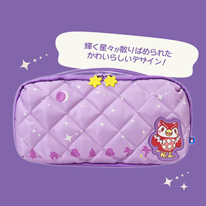 HORI あつまれ どうぶつの森 キルティングミディアムポーチ for Nintendo Switch  2 フーコと星降る夜 NSX219-イメージ2