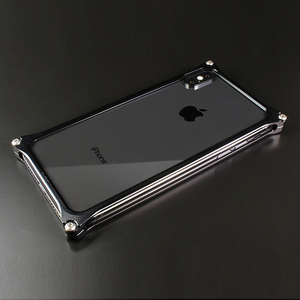 ギルドデザイン iPhone X用ソリッドバンパー ブラック GI-422B-イメージ2