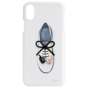 Happymori iPhone XS Max用ケース Flower Shoe Bar オックスフォード HM14482I65-イメージ1