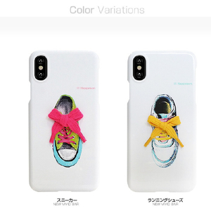 Happymori iPhone XS Max用ケース Flower Shoe Bar オックスフォード HM14482I65-イメージ5