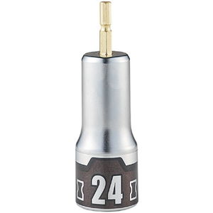 ＫＴＣ（ＴＮ） インパクトドライバ用ソケットビット 難攻不落 ２４ｍｍ KTC　インパクトドライバ用ソケットビット　難攻不落 BZP63-24-イメージ1