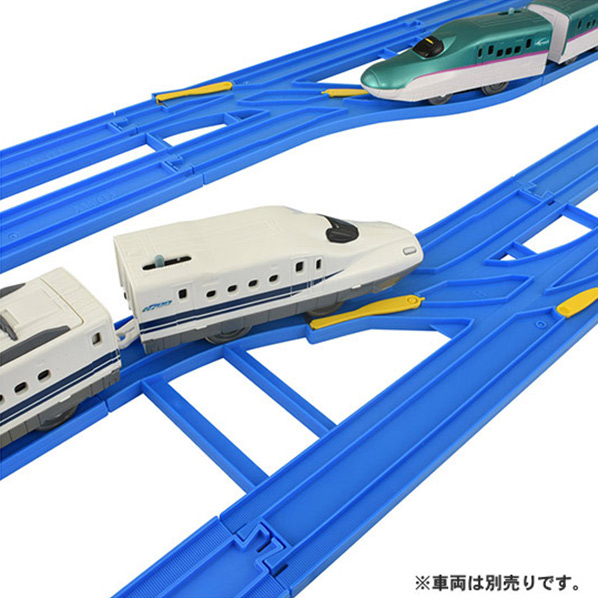 プラレール線路 複線高架レイアウト 参考出品 （プラレール 複線