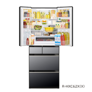 日立 617L 6ドア冷蔵庫 HXCタイプ クリスタルミラー RHXC62XX-イメージ12