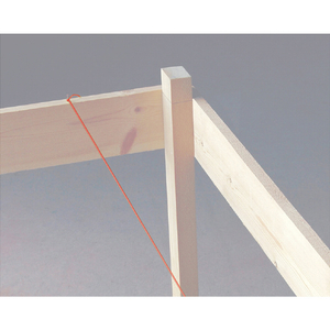 シンワ測定 ポリエステル水糸 リール巻蛍光オレンジ 太 ０．８ｍｍ２７０ｍ シンワ ポリエステル水糸 78482-イメージ3