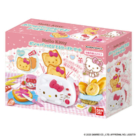 HELLO KITTY 電子レンジ・トースター　セット バンダイ ｷﾃｲﾎﾟﾝﾂﾄﾊﾟﾝｶﾞﾄﾋﾞﾃﾞﾙﾄ-ｽﾀ-S Hello Kitty ポンッとパンがとび