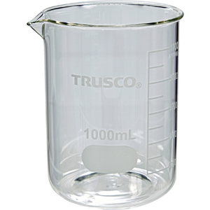 トラスコ ガラスビーカー　１０００ｍｌ GB-1000-イメージ1