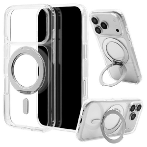 ラスタバナナ iPhone18 Pro/17Pro用 ZEROSAFE CIRCLE* クリア＊シルバー 9598IP6BZSCLSV-イメージ1