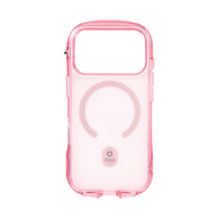 Ｈａｍｅｅ iPhone18 Pro Max/17 Pro Max用 ﾊｲﾌﾞﾘｯﾄﾞMAGSYNQｹｰｽ IFACE LOOK IN CLEAR ピンク／フロスト 41-194830