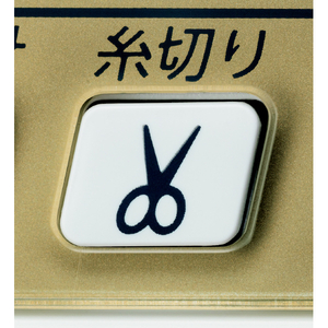 ジャノメ コンピュータミシン フットコントローラー付き ホワイト、一部ゴールド JN831-イメージ6