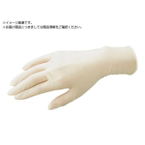 バリアローブ/ラテックス手袋繊細グリップパウダーフリーM 100枚入 FCA515R-5260954-イメージ1
