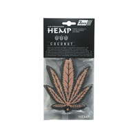 ニューアークス HEMP エアーフレッシュナー ココナッツ 3枚 FCB2472-NAX052003