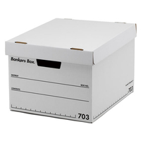 フェローズ バンカーズボックス 703SボックスA4 黒15個 F380788-1005901