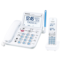 パナソニック デジタルコードレス電話機(子機1台付き) ホワイト VE-GD69DL-W