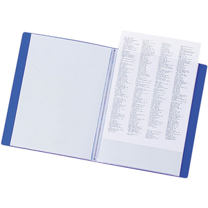 リヒトラブ リクエスト クリヤーブック A4タテ 20ポケット 緑 1冊 F805629-G3201-7-イメージ2
