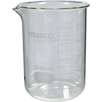 トラスコ ガラスビーカー　２０００ｍｌ GB-2000