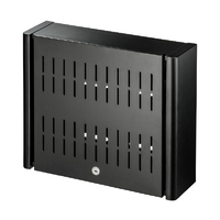 サンワサプライ VESA取付け 鍵付きセキュリティボックス ブラック MR-VESA10