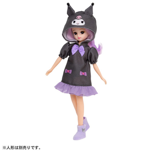 タカラトミー リカちゃん クロミ ルームウェア ﾘｶﾁﾔﾝｸﾛﾐﾙ-ﾑｳｴｱ-イメージ3
