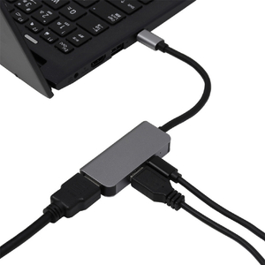 アイネックス USB Type-C接続 マルチアダプタ 3in1 USB-CDOCK02-イメージ4