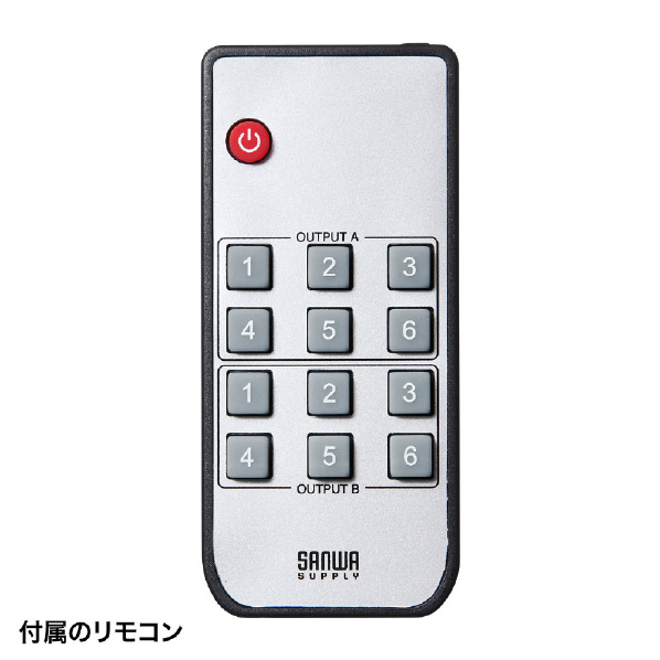 サンワサプライ HDMI切替器(6入力2出力・マトリックス切替機能付き) SW-UHD62N 1ch Digital 30Hz Dolby 0ch/5 DTS 3840×2160 60Hz 最大24bit HDR HDCP HD Nintendo タイプA 19PIN リモコン 4K/3840×2160 50/60Hz 50Hz 1ch/7 DTS5 LPCM2ch 192KHz 動作湿度 結露なきこと