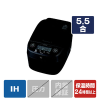象印 IH炊飯ジャー 5．5合炊き e angle select 極め炊き ブラック NV-KP10E6-BA