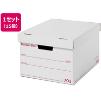 フェローズ F380789-1006301 バンカーズボックス 703SボックスA4 赤15