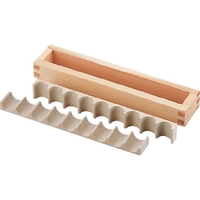 ヤマコー 桧・朴 幕の内 抜型 9穴 06309 FCL5525-031080001