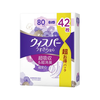 Ｐ＆Ｇ ウィスパ- うすさら安心 中量用 80cc 42枚 FCC6011