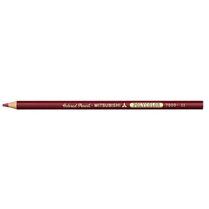 三菱鉛筆 ポリカラー(色鉛筆)あかむらさき F021769-K7500.11-イメージ1