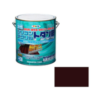 アサヒペン 水性シリコンアクリルトタン用 3L こげ茶 FC246PP
