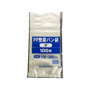 中川製袋 中川製袋化工/PP惣菜パン袋 小 100枚 FCV4095-S213376-イメージ1