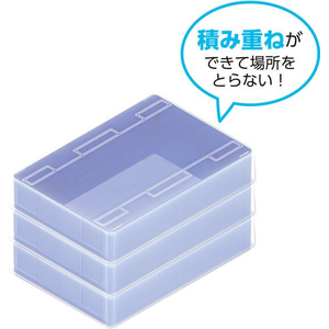 アーテック シンプルクリアおどうぐばこ ブルー FCG699U-74898-イメージ3