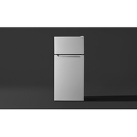 A－Stage RF04A-112WT 【右開き】112L 2ドア冷蔵庫 ホワイト