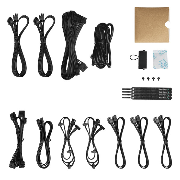 Deepcool 電源ユニット PX850G RPX850GFC0BJP 最大出力電流 22A　 +12V 12V +5VSB 6W　