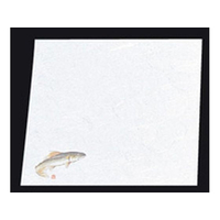 アーテック 新松花堂 敷懐紙 四寸 100枚 NY-12 鮎 FC814LW-7953500