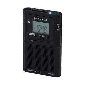 東芝 ポケットラジオ AUREX AX-PRU60(K)-イメージ2