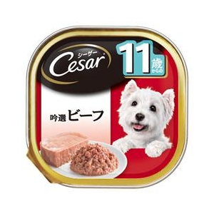 マースジャパンリミテッド シーザー　11歳　吟選ビーフ　ビーフ　100g CE64N11ｻｲﾋﾞ-ﾌ100G-イメージ1